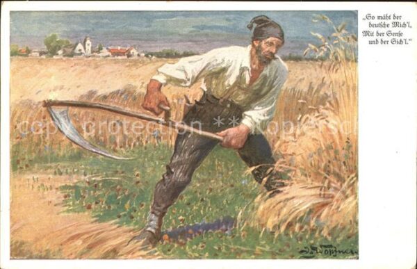 Landwirtschaft Sichel Mann