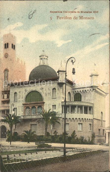 Exposition Universelle Bruxelles 1910 Pavillon de Monaco