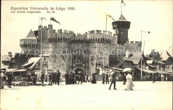 Exposition Universelle Liege 1905 Les Arenes Liegeoises No. 65