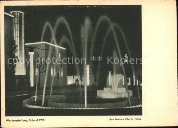 Exposition Bruxelles 1935 Schaja-Photo-Kalender