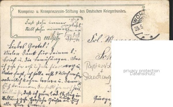 Auguste Victoria Kaiserin Stiftung des Deutschen Kriegerbundes – Bild 2