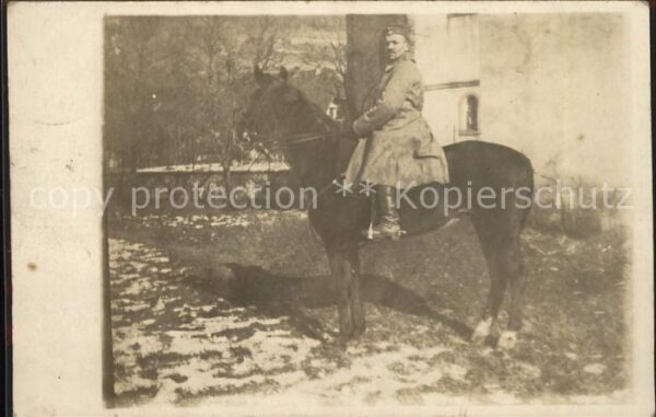Kavallerie Jaeger zu Pferde WK1 K. 2 Chevauleger Regiment 1. Eskadron
