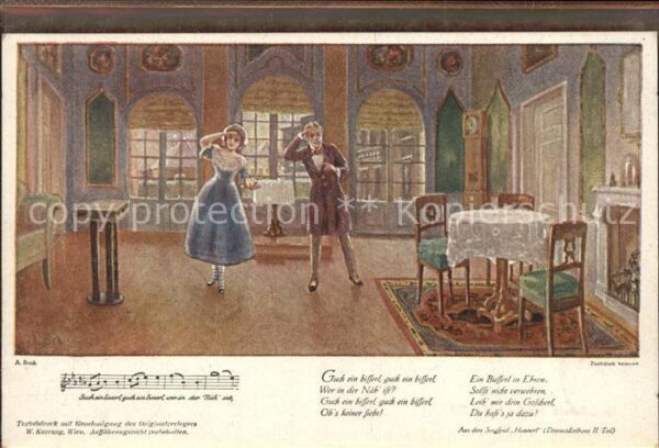 Schubert Franz Singspiel Hannerl Dreimäderlhaus II. Te