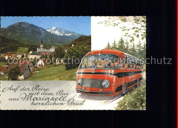Mariazell Steiermark Panorama gegen Gemeindealpe und Ötscher