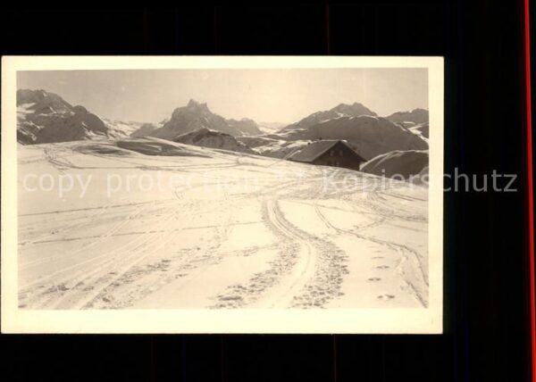 St Anton Arlberg Ulmer H?tte Bergh?tte mit Patteriol Lec
