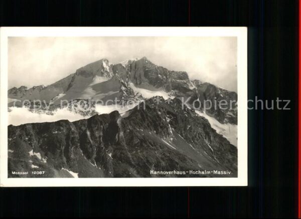 Hannoverhaus Berghütte Hochalm Massiv Ankogelgruppe
