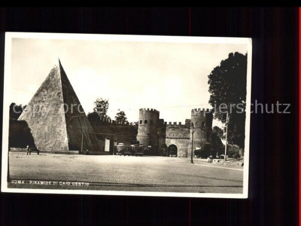 Rom Roma Piramide di Caio Cestio Cestius Pyramid