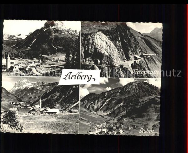 Arlberg Lech Flexenstrasse Gebirgspass Stuben W