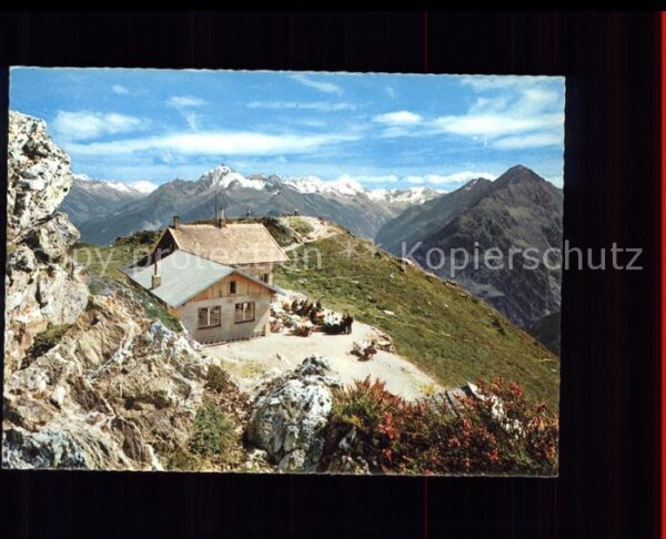 Penkenhaus  Penkenjoch Hütte Schutzhütte Blick gege