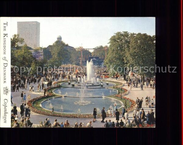 Copenhagen Kobenhavn Tivoli Vergnügungs- und Erholungspark F