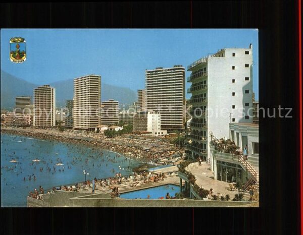 Benidorm Playa Levante Hochhäuser Hotel Swimming