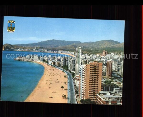 Benidorm Playa Levante vista aerea Hochhäuser Ho