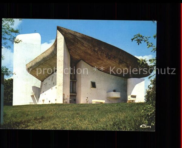 Gebaeude und Architektur Chapelle de Notre Dame du Haut Architec