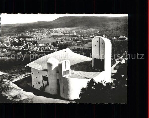 Gebaeude und Architektur Chapelle de Notre Dame du Haut Architec
