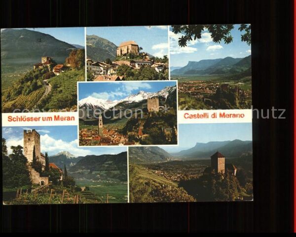 Merano Meran Castelli Schlösser um Meran