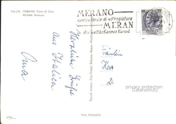 Merano Meran Casa di Cura Kurhaus – Bild 2