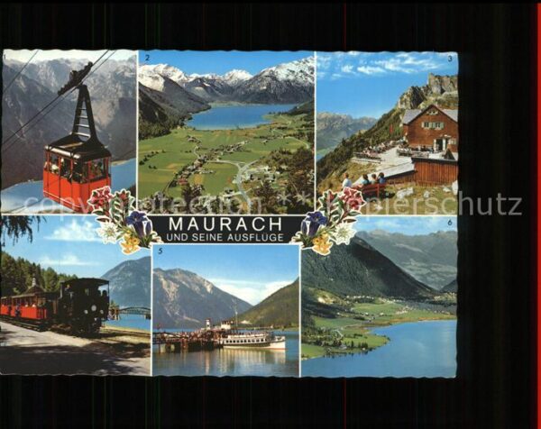 Maurach Tirol Rofanseilbahn Erfurterhütte Achenseebah