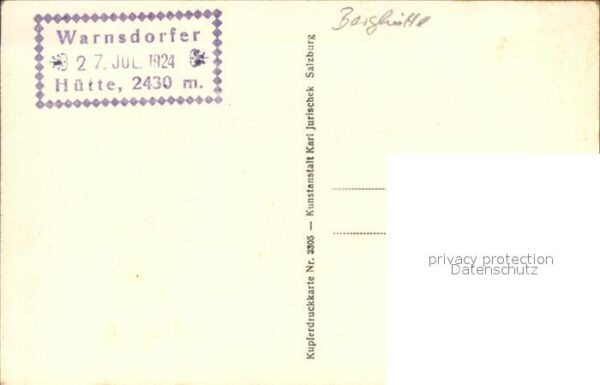 Warnsdorfer Huette mit Dreiherrnspitze Schutzhaus Venedige – Bild 2