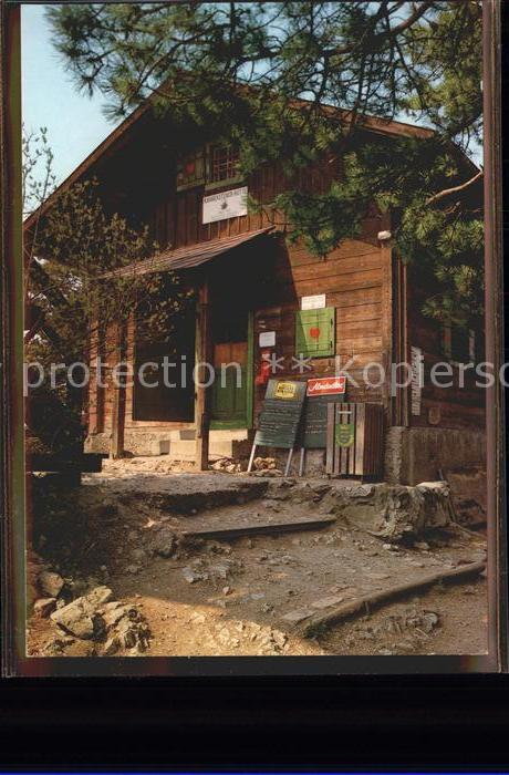 Kammersteiner Huette Schutzhütte Erholungsgebiet Föhrenberge