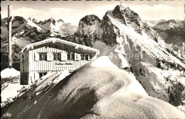 Ostlerhuette Berggasthaus Breitenberg Gipfelkreuz Ag