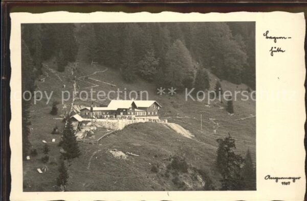 Bayernhuette Schutzhütte Berghütte am Latschenkopf B