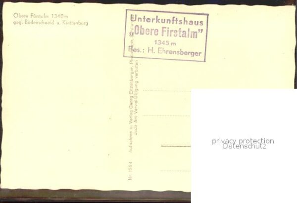Bodenschneid Unterkunftshaus Obere Firstalm Berggast – Bild 2