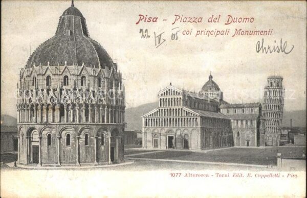 Pisa Piazza del Duomo