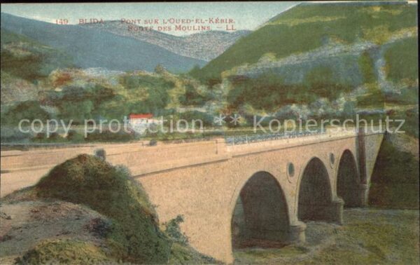Blida Algerien Route des Moulins