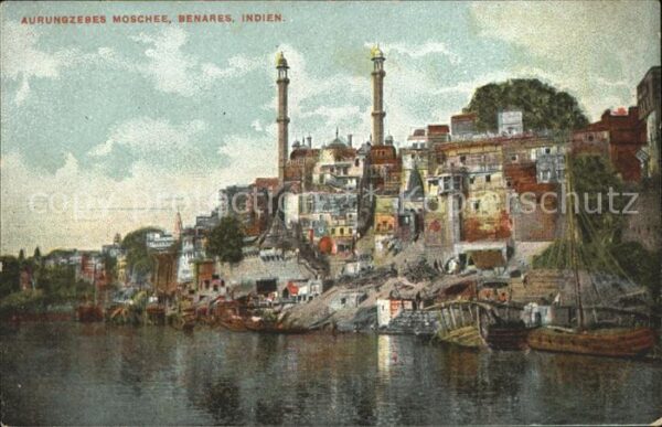 Benares Aurungzebes Moschee