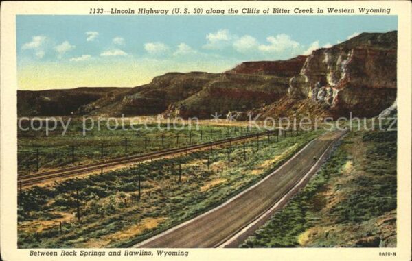 Wyoming West Virginia Between Rock Springs and Rawlins