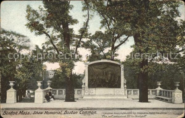 Boston Massachusetts Shaw Memorial