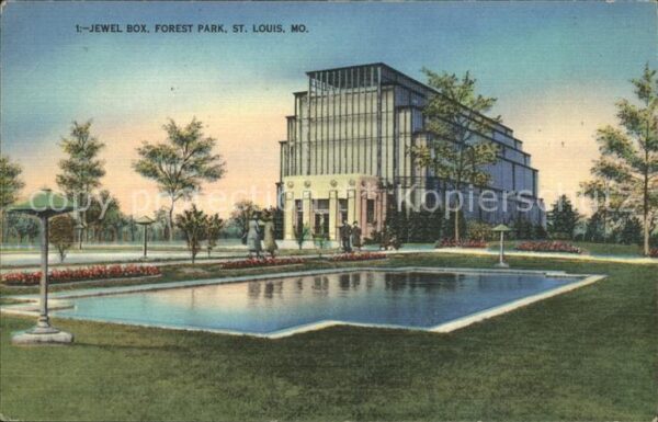 St Louis Missouri Jewel Box Forest Park