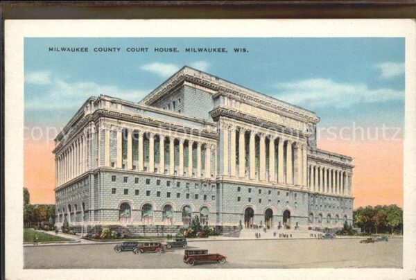 Milwaukee Wisconsin Wilwaukee County Court House