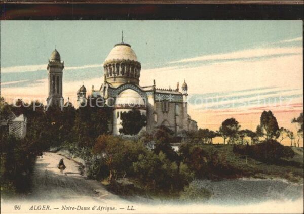 Alger Algerien Notre-Dame d`Afrique