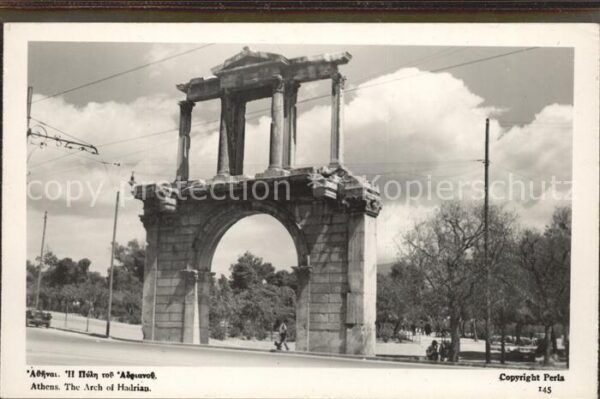 Athen Griechenland The Arch of Hadrian