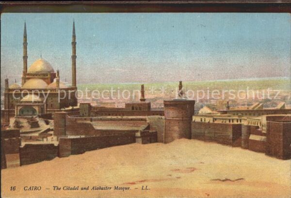 Cairo Egypt The Ctadel and Alabaster Mosque