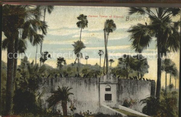 Bombay Mumbai Parsee Tower of Silence