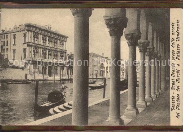 Venezia Venedig Canal Grande preso dalle arcate