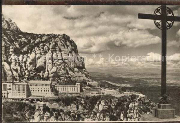 Monistrol de Montserrat Cataluna Kloster San Miguel