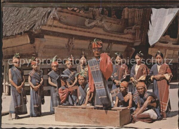 Jakarta Sigale-gale dancing group at Samosir Is