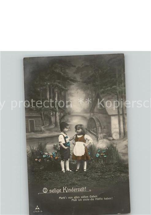 Kinder Child Enfants Selige Kinderzeit Mühle