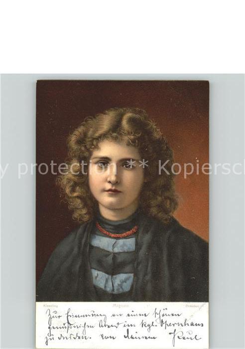 Kuenstlerkarte Kissling Nr. 29721