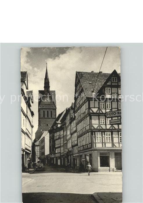 Hannover Marktplatz Turm Kramerstrasse