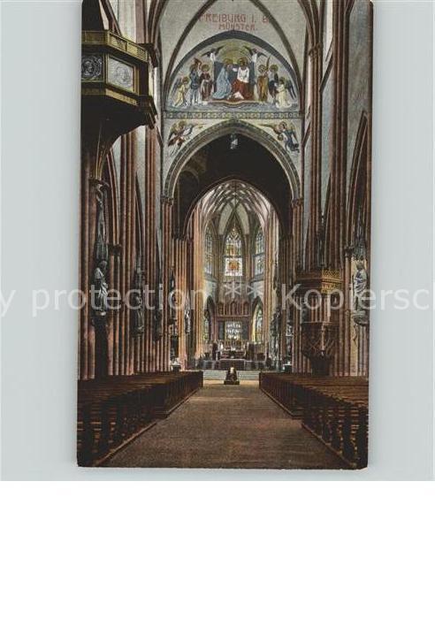Freiburg Breisgau Münster Innen