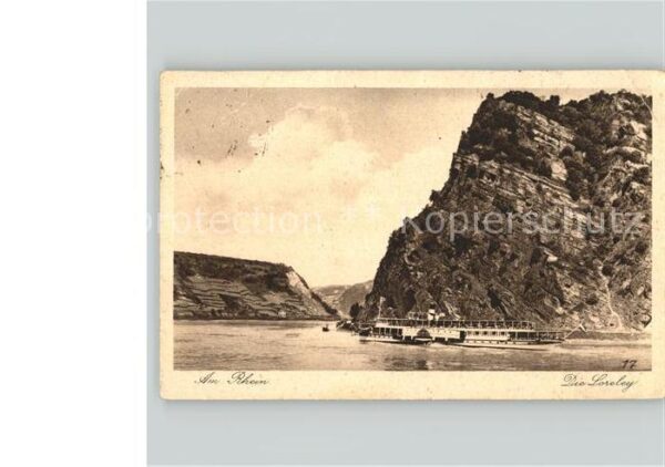 Dampfer Seitenrad Loreley