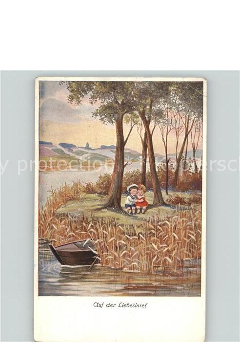 Kinder Child Enfants Matrose Boot Bäume