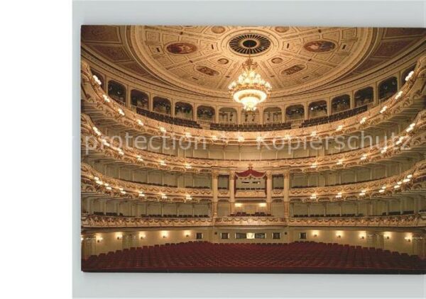 Dresden Semperoper Zuschaerraum