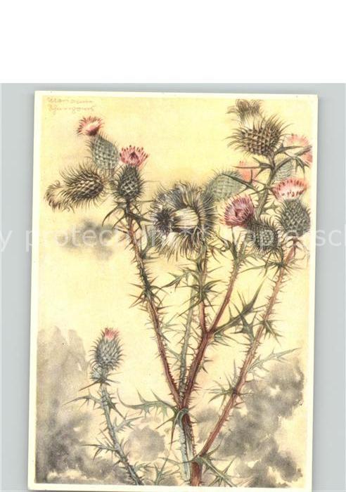 Kuenstlerkarte Blumen