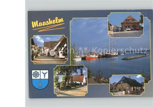 Maasholm Fischerdorf Wappen