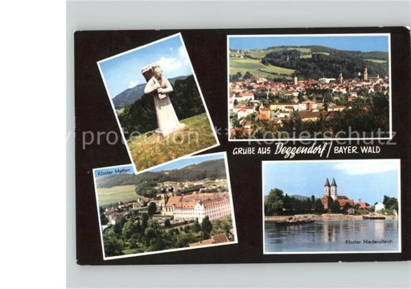 Deggendorf Donau Kloster Meffen Denkmal Kloster Niederal